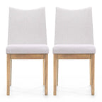 Mid-Century Fabric Dining Chair (Set of 2) by