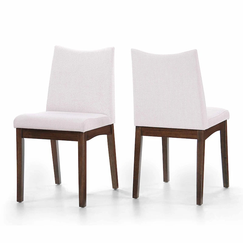 Mid-Century Fabric Dining Chair (Set of 2) by