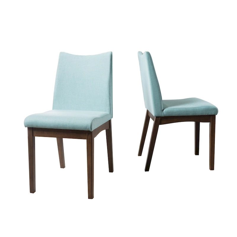 Mid-Century Fabric Dining Chair (Set of 2) by