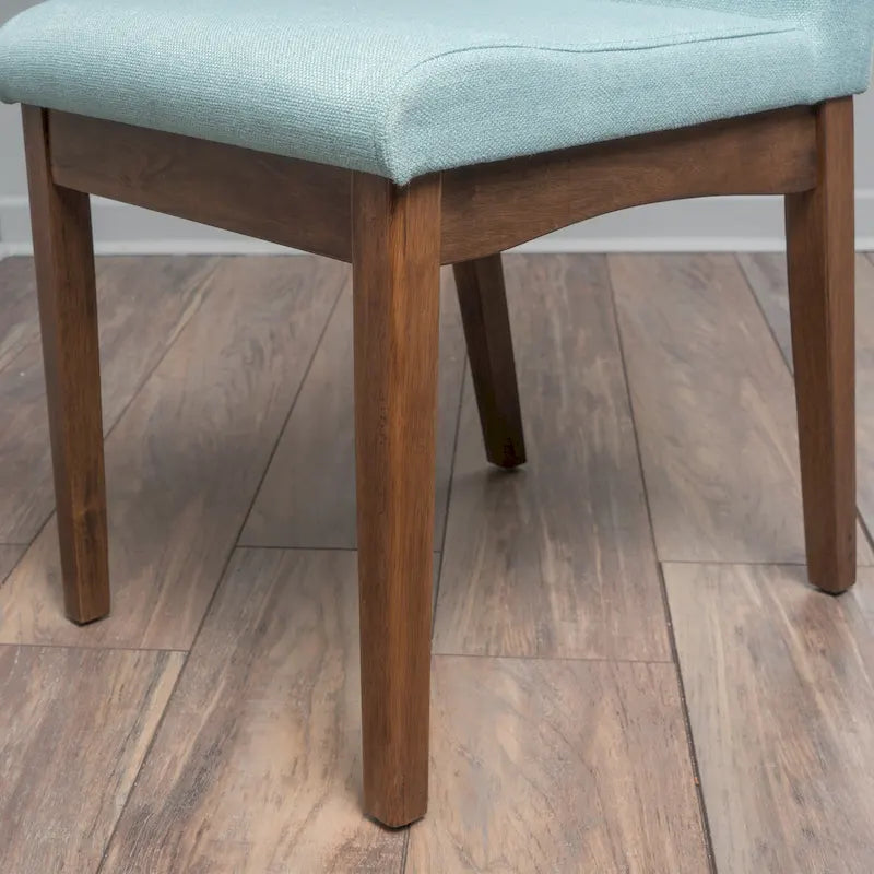 Mid-Century Fabric Dining Chair (Set of 2) by