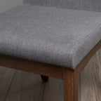 Mid-Century Fabric Dining Chair (Set of 2) by