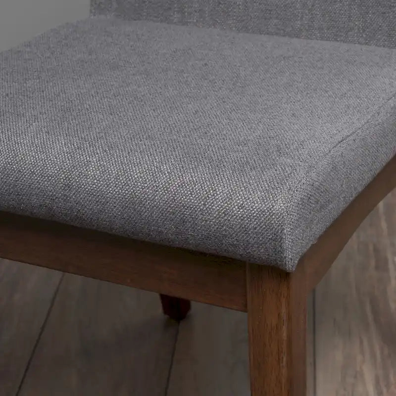 Mid-Century Fabric Dining Chair (Set of 2) by
