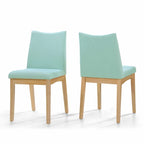 Mid-Century Fabric Dining Chair (Set of 2) by