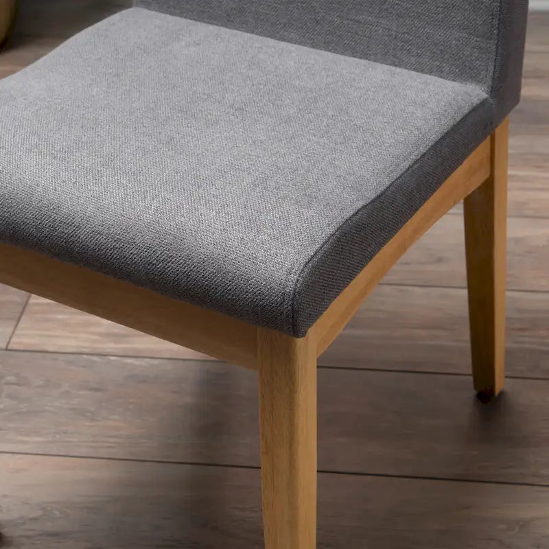 Mid-Century Fabric Dining Chair (Set of 2) by