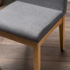Mid-Century Fabric Dining Chair (Set of 2) by