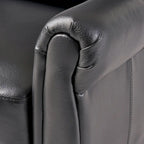 Poltrona reclinabile in similpelle Haddan
