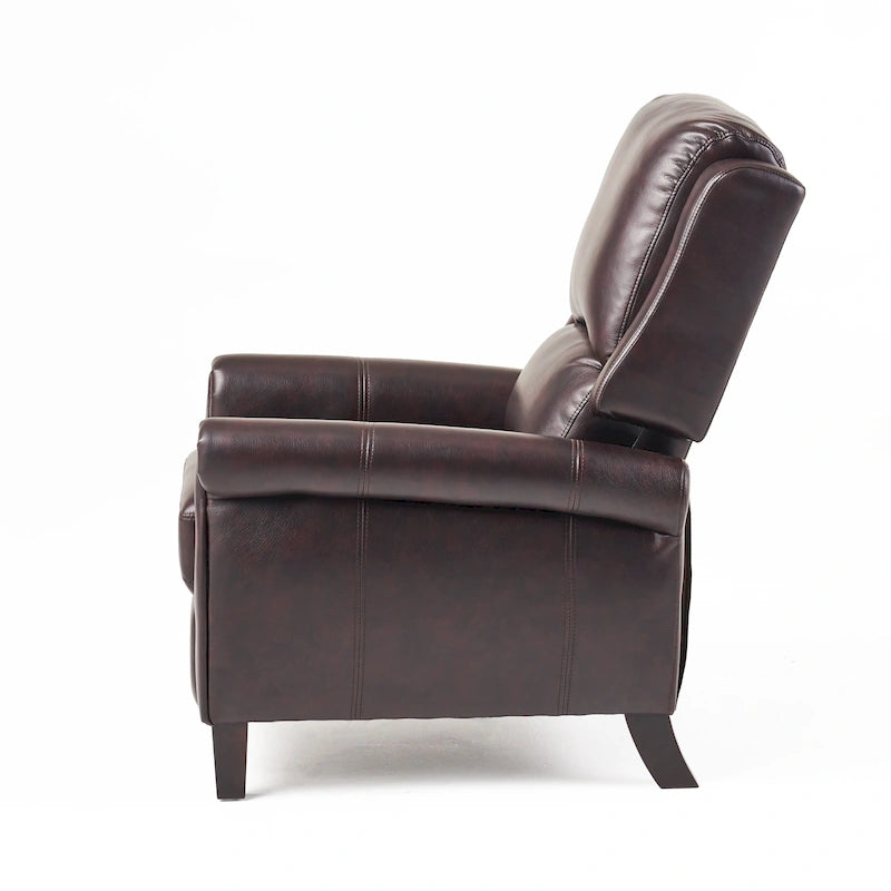 Poltrona reclinabile in similpelle Haddan