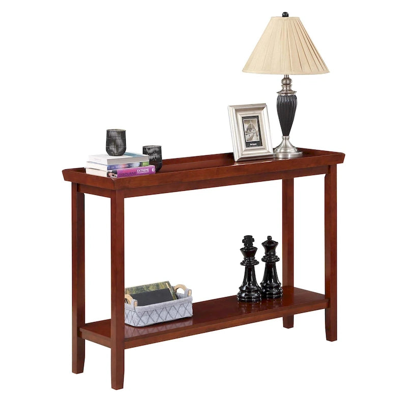 Tavolo consolle Ledgewood con mensola