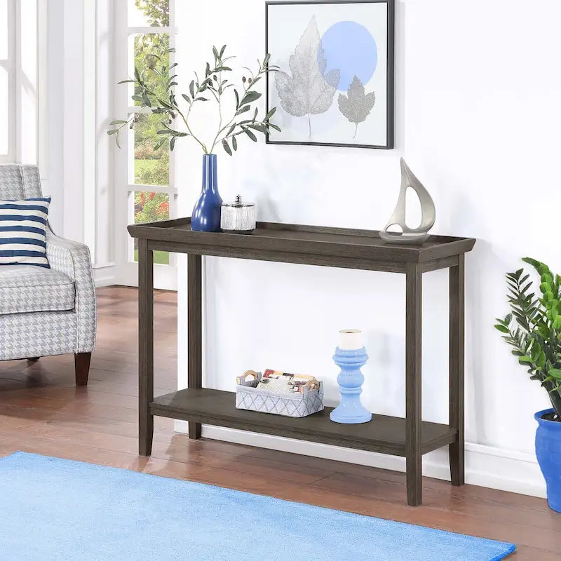 Tavolo consolle Ledgewood con mensola