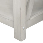 Antique White End Table