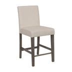 Upholstered 25" Counter Height Bar Stool