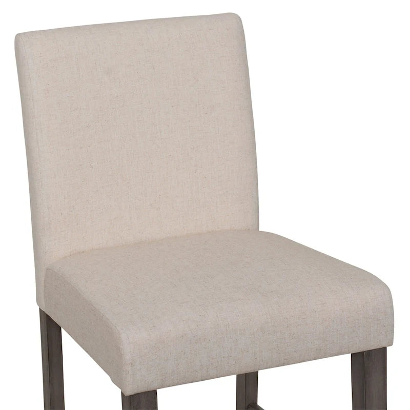 Upholstered 25" Counter Height Bar Stool