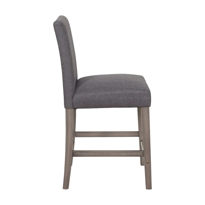 Upholstered 25" Counter Height Bar Stool