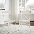 Metal Dining Chairs (Set of 2)