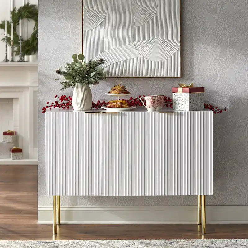 Credenza/Buffet Valen Channel con ripiani regolabili