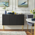 Credenza/Buffet Valen Channel con ripiani regolabili