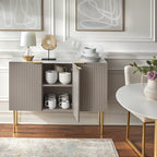 Credenza/Buffet Valen Channel con ripiani regolabili
