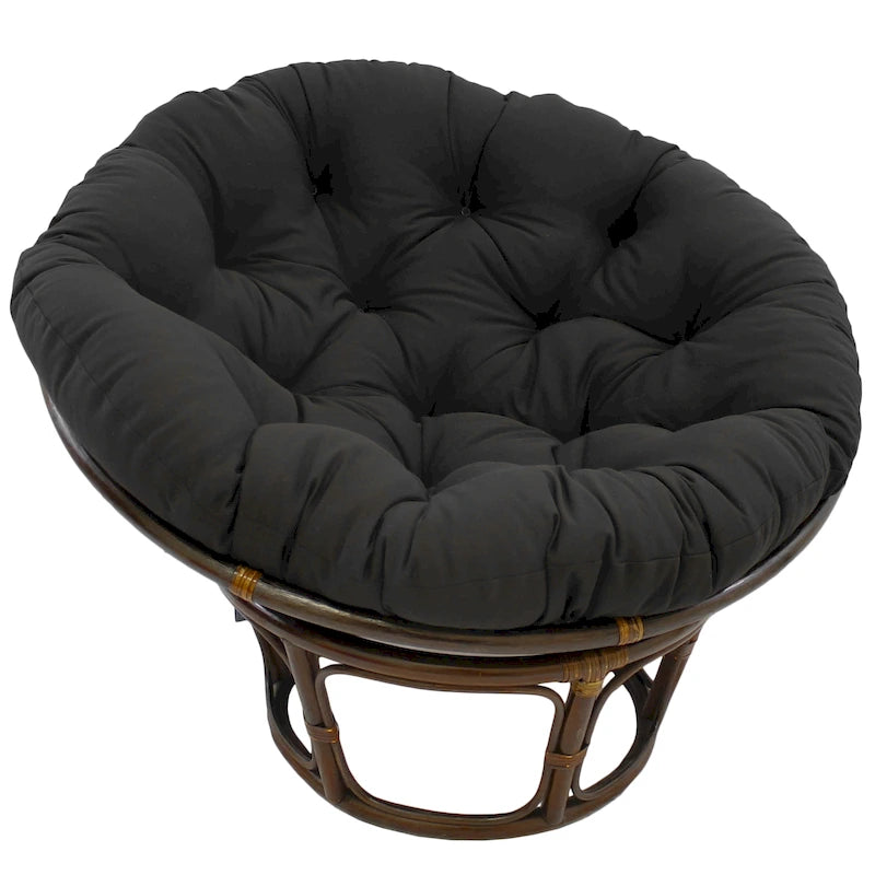 Cuscino Papasan in twill solido da 48 pollici (solo cuscino)