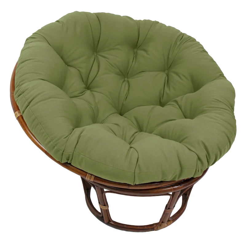 Cuscino Papasan in twill solido da 48 pollici (solo cuscino)
