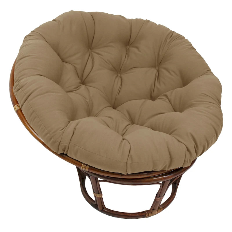 Cuscino Papasan in twill solido da 48 pollici (solo cuscino)