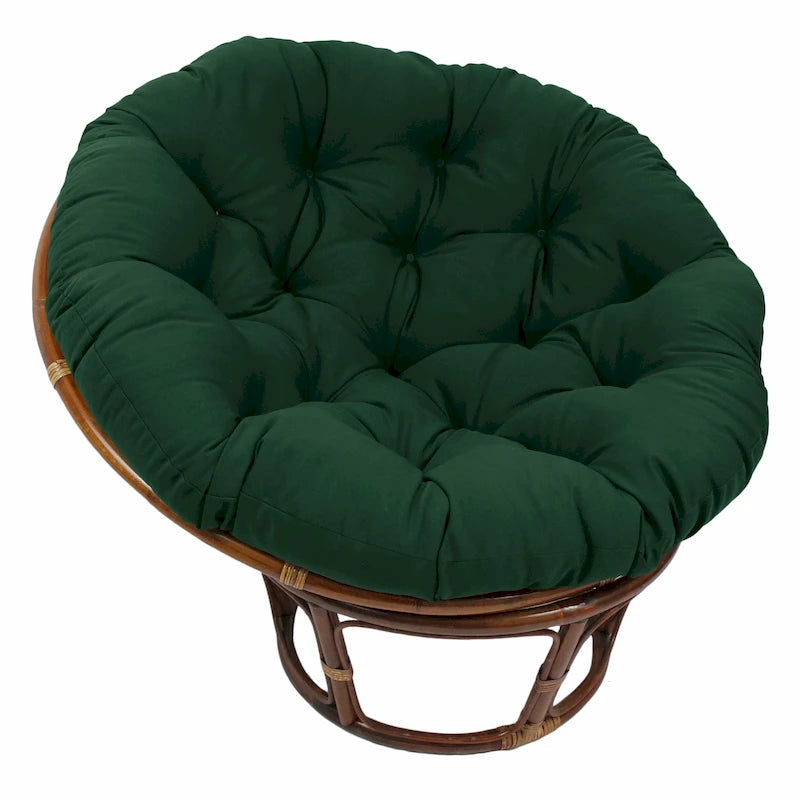 Cuscino Papasan in twill solido da 48 pollici (solo cuscino)