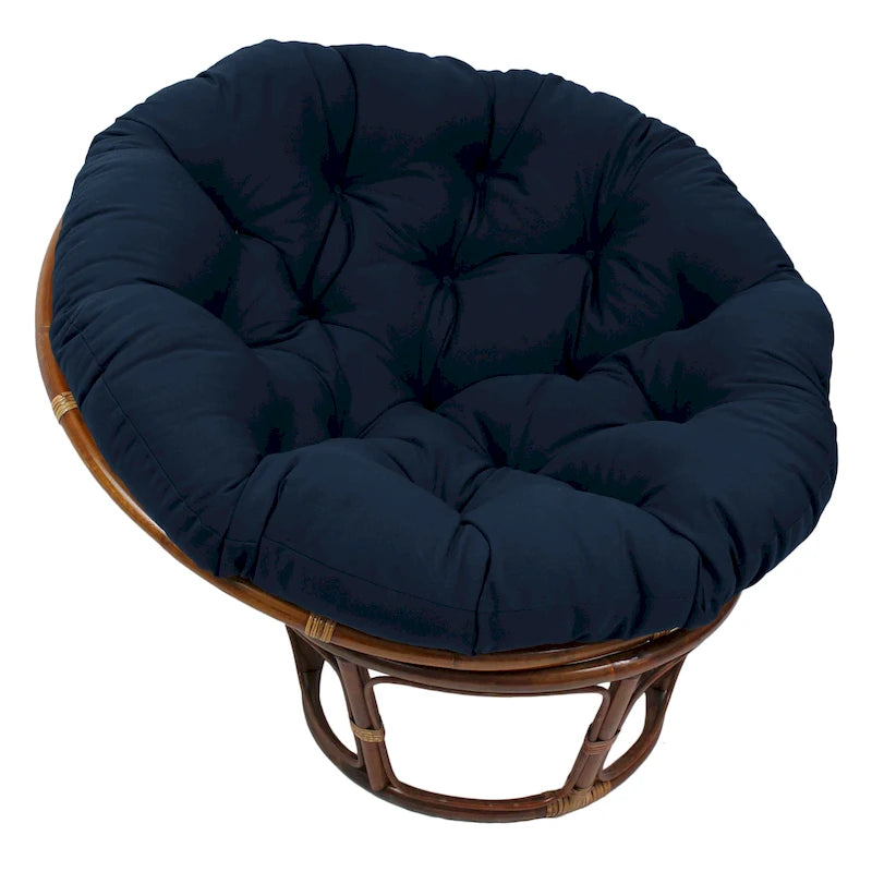 Cuscino Papasan in twill solido da 48 pollici (solo cuscino)