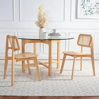  Luz Cane Dining Chair - 17 W x 20 D x 32 H - 17Wx20Dx32H