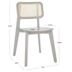 Sedia da pranzo in canna d'India - 17 L x 20 P x 32 A - 17Lx20Px32A