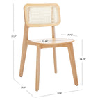 Sedia da pranzo in canna d'India - 17 L x 20 P x 32 A - 17Lx20Px32A