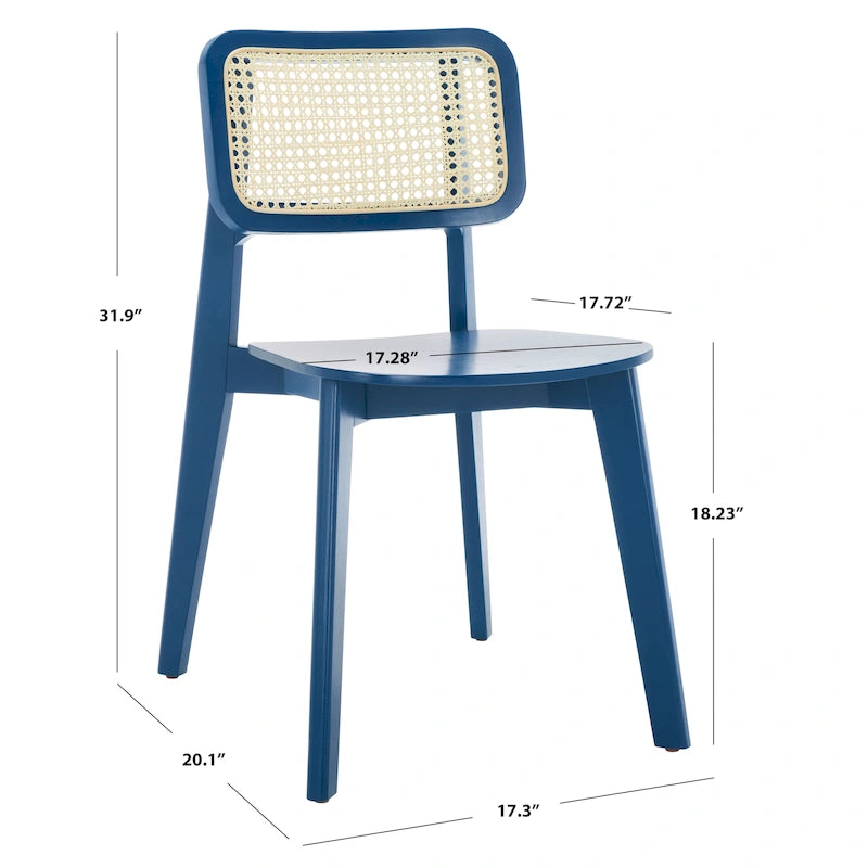 Sedia da pranzo in canna d'India - 17 L x 20 P x 32 A - 17Lx20Px32A