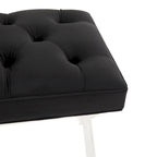 Panca capitonné in acrilico - 122 cm L x 46 cm P x 46 cm H - 122Lx46Px46H
