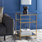  Vida 3-Tier Accent Table - 22 W x 18 D x 27 H - 22Wx18Dx27H