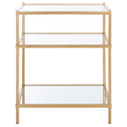 Tavolino d'appoggio a 3 ripiani - 22 L x 18 P x 27 A - 22Lx18Px27A
