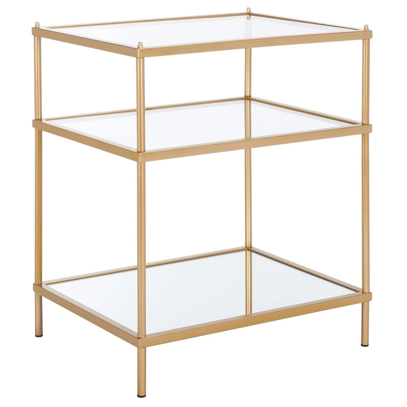 Tavolino d'appoggio a 3 ripiani - 22 L x 18 P x 27 A - 22Lx18Px27A
