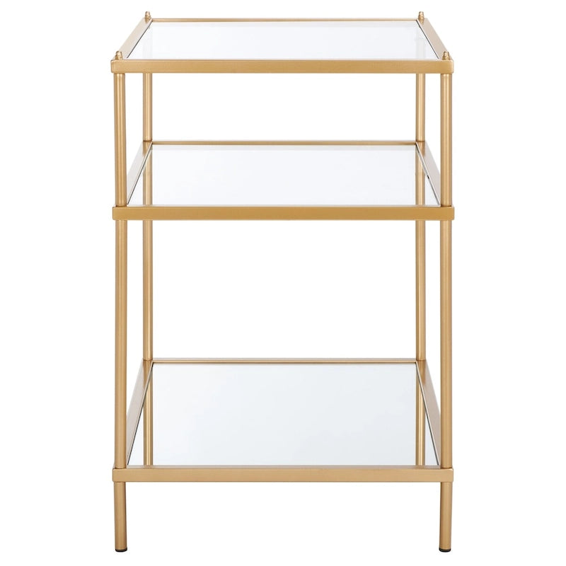 Tavolino d'appoggio a 3 ripiani - 22 L x 18 P x 27 A - 22Lx18Px27A