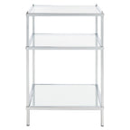 Tavolino d'appoggio a 3 ripiani - 22 L x 18 P x 27 A - 22Lx18Px27A