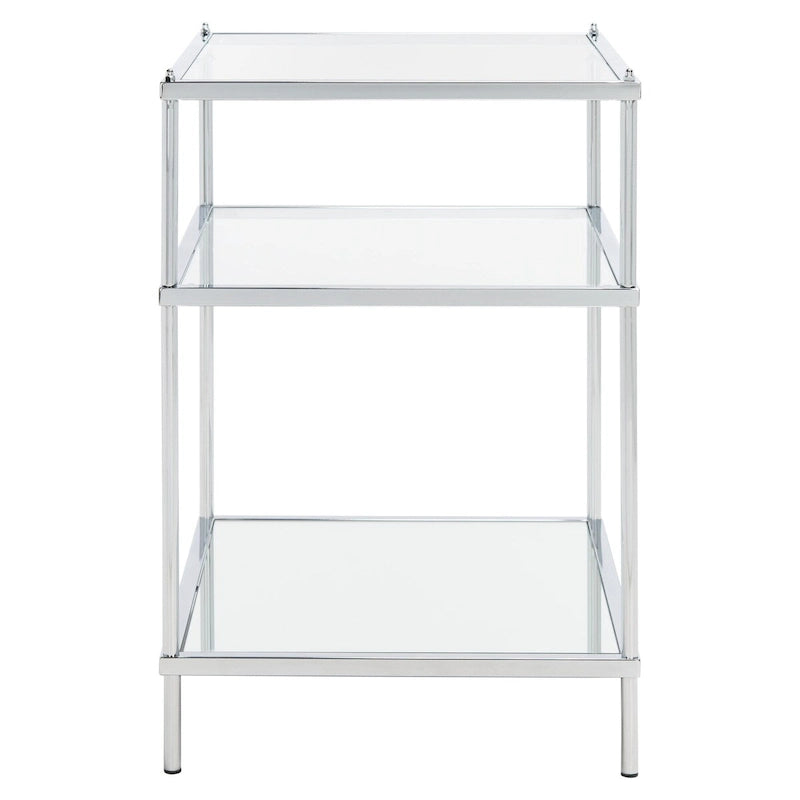 Tavolino d'appoggio a 3 ripiani - 22 L x 18 P x 27 A - 22Lx18Px27A