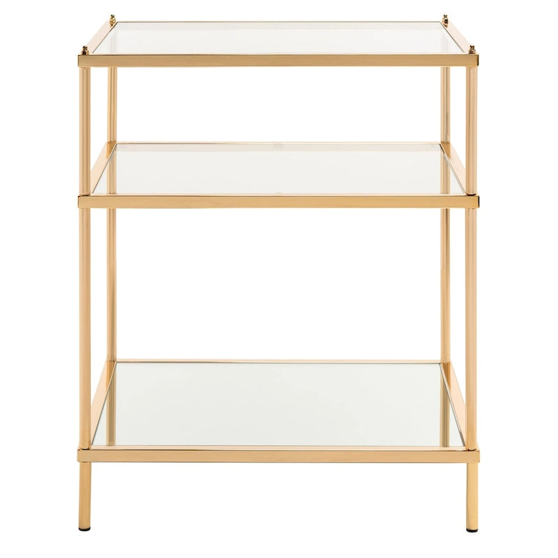 Tavolino d'appoggio a 3 ripiani - 22 L x 18 P x 27 A - 22Lx18Px27A
