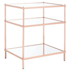 Tavolino d'appoggio a 3 ripiani - 22 L x 18 P x 27 A - 22Lx18Px27A