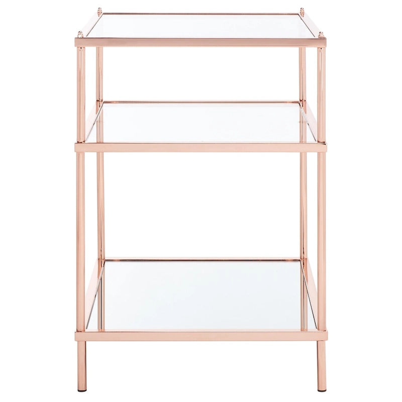Tavolino d'appoggio a 3 ripiani - 22 L x 18 P x 27 A - 22Lx18Px27A