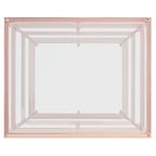 Tavolino d'appoggio a 3 ripiani - 22 L x 18 P x 27 A - 22Lx18Px27A