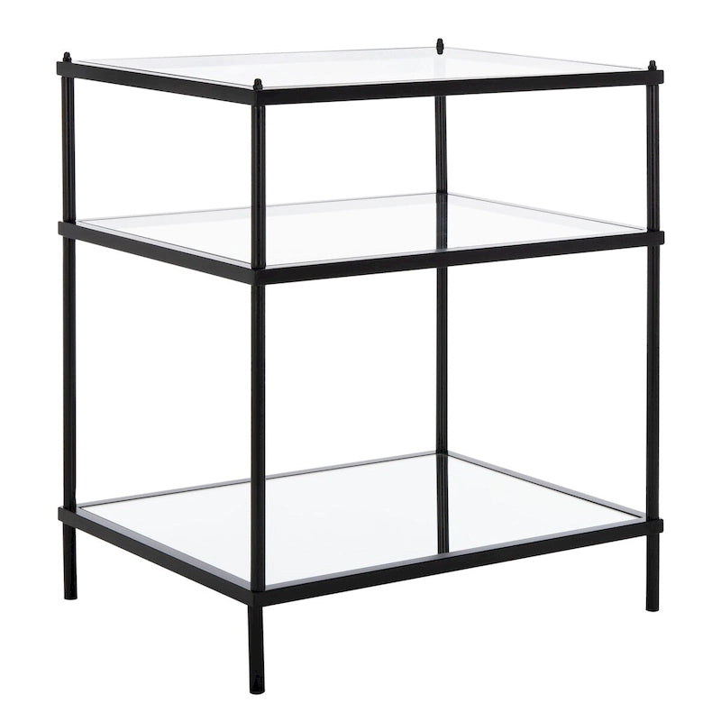 Tavolino d'appoggio a 3 ripiani - 22 L x 18 P x 27 A - 22Lx18Px27A