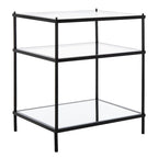 Tavolino d'appoggio a 3 ripiani - 22 L x 18 P x 27 A - 22Lx18Px27A