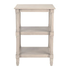 Tavolino d'appoggio a 3 ripiani - 19,8 L x 15 P x 30 A - 20Lx15Px30A