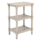 Tavolino d'appoggio a 3 ripiani - 19,8 L x 15 P x 30 A - 20Lx15Px30A