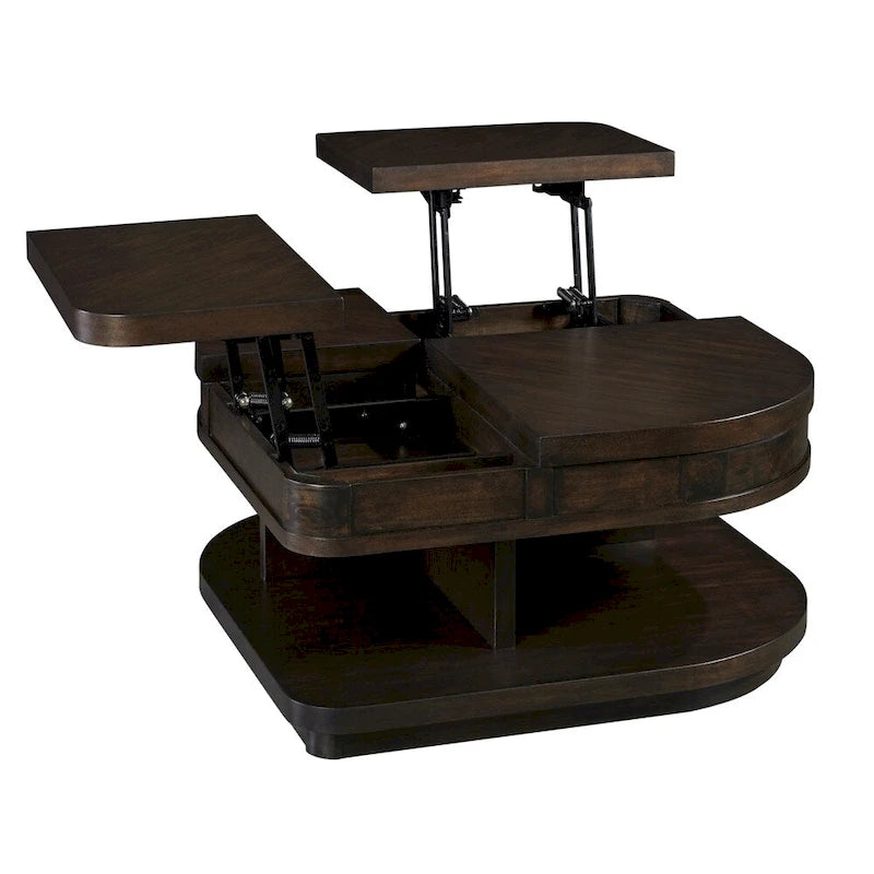 Wedge Double-Lift Cocktail Table