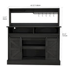 Mobile per caffetteria in stile rustico - 15,1P x 47,2L x 51,5A