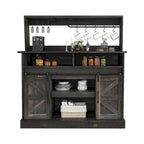 Mobile per caffetteria in stile rustico - 15,1P x 47,2L x 51,5A