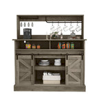 Mobile per caffetteria in stile rustico - 15,1P x 47,2L x 51,5A